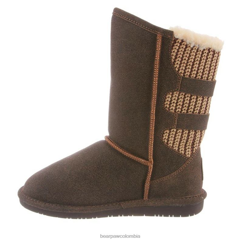 BEARPAW 8B2H257 botas castaño angustiado mujer boshi