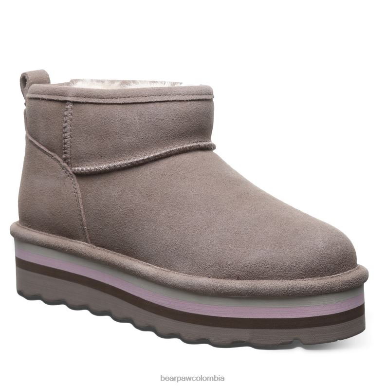 BEARPAW 8B2H28 botas piedra mujer shorty retro