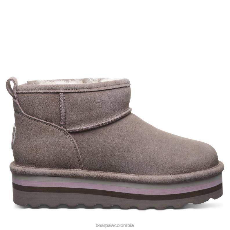 BEARPAW 8B2H28 botas piedra mujer shorty retro