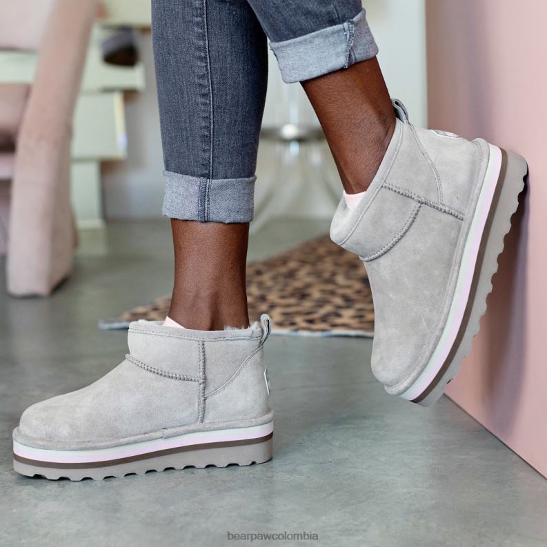 BEARPAW 8B2H28 botas piedra mujer shorty retro