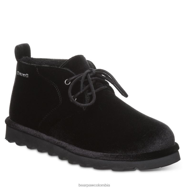 BEARPAW 8B2H36 botas terciopelo negro mujer cielo