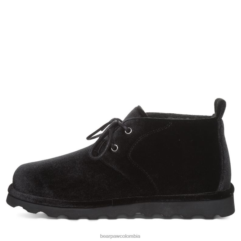 BEARPAW 8B2H36 botas terciopelo negro mujer cielo