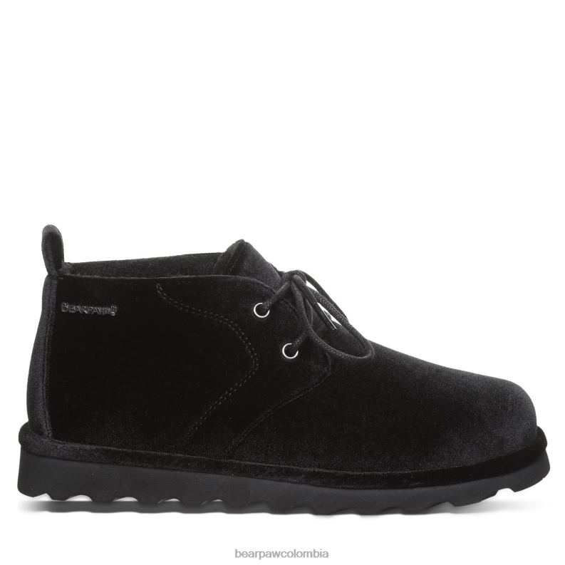 BEARPAW 8B2H36 botas terciopelo negro mujer cielo