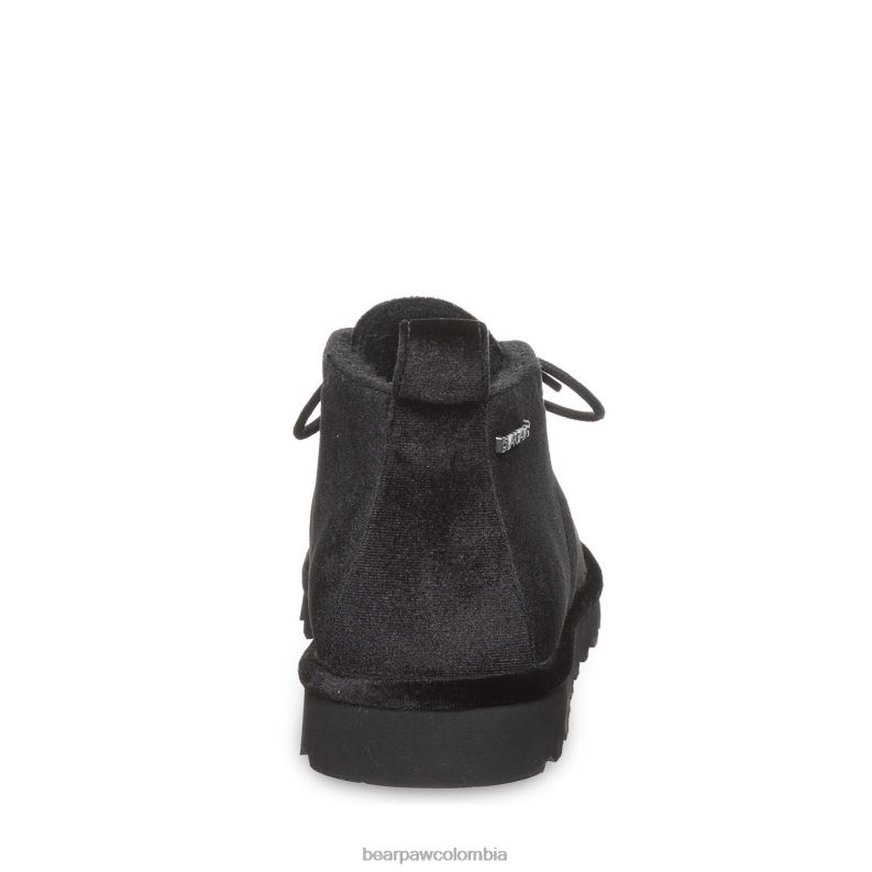 BEARPAW 8B2H36 botas terciopelo negro mujer cielo