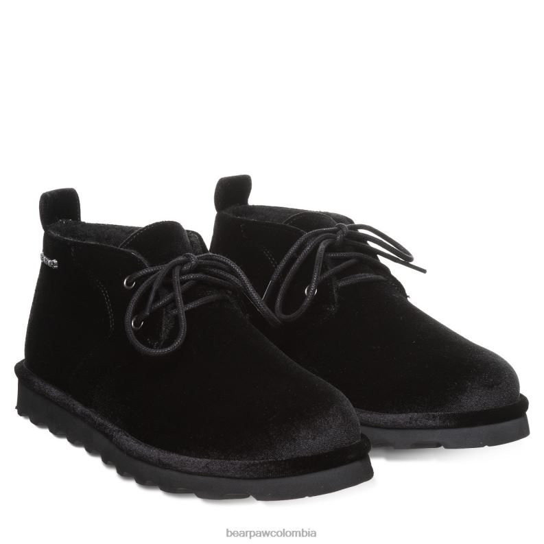 BEARPAW 8B2H36 botas terciopelo negro mujer cielo