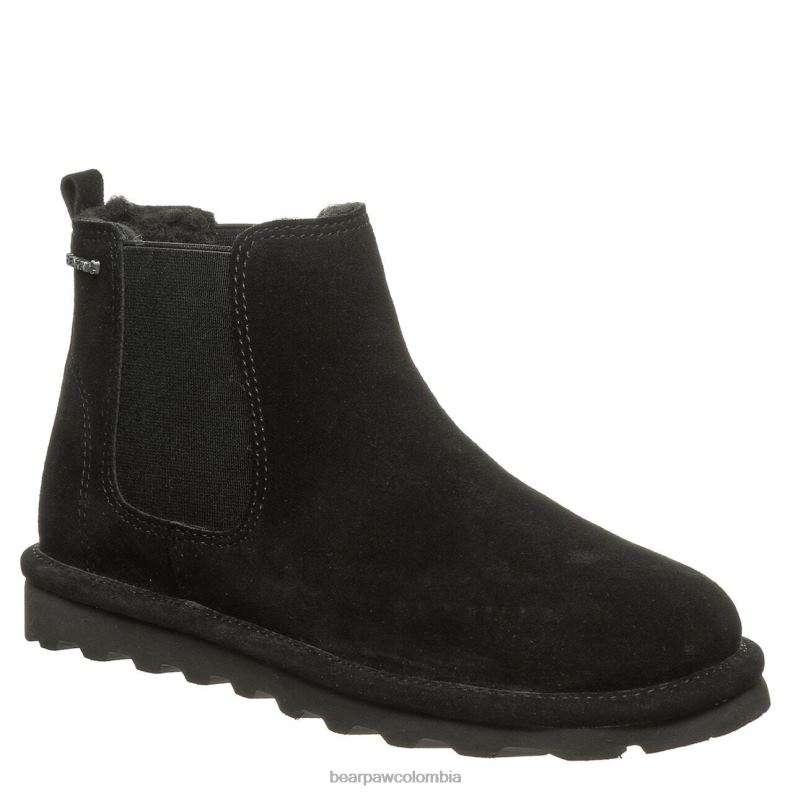 BEARPAW 8B2H38 botas negro mujer dibujó