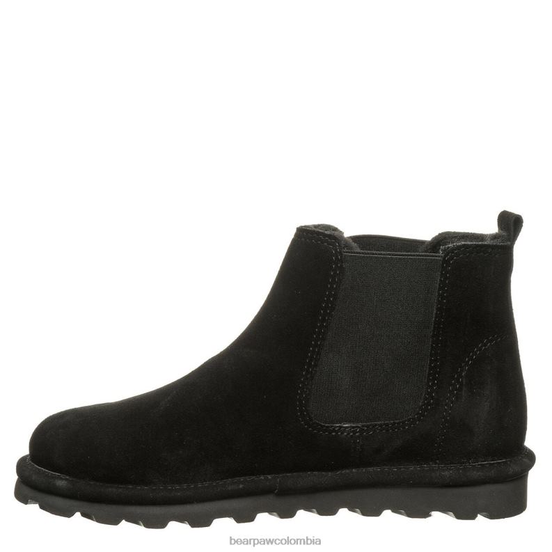 BEARPAW 8B2H38 botas negro mujer dibujó