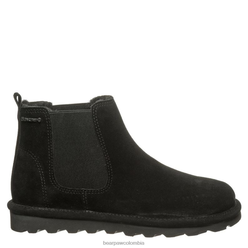BEARPAW 8B2H38 botas negro mujer dibujó