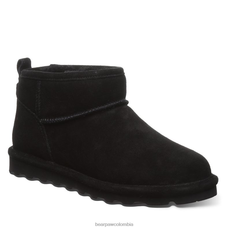 BEARPAW 8B2H40 botas negro mujer retaco