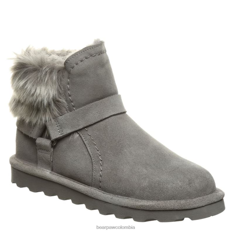 BEARPAW 8B2H42 botas niebla gris mujer konnie