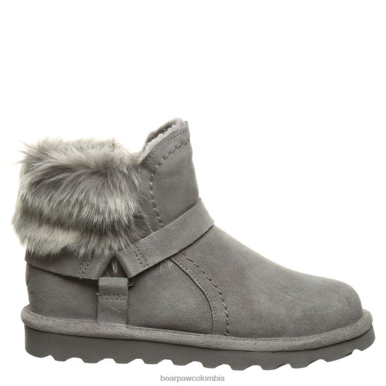BEARPAW 8B2H42 botas niebla gris mujer konnie