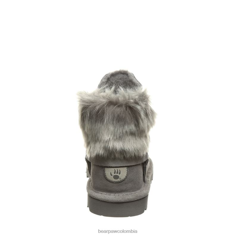 BEARPAW 8B2H42 botas niebla gris mujer konnie