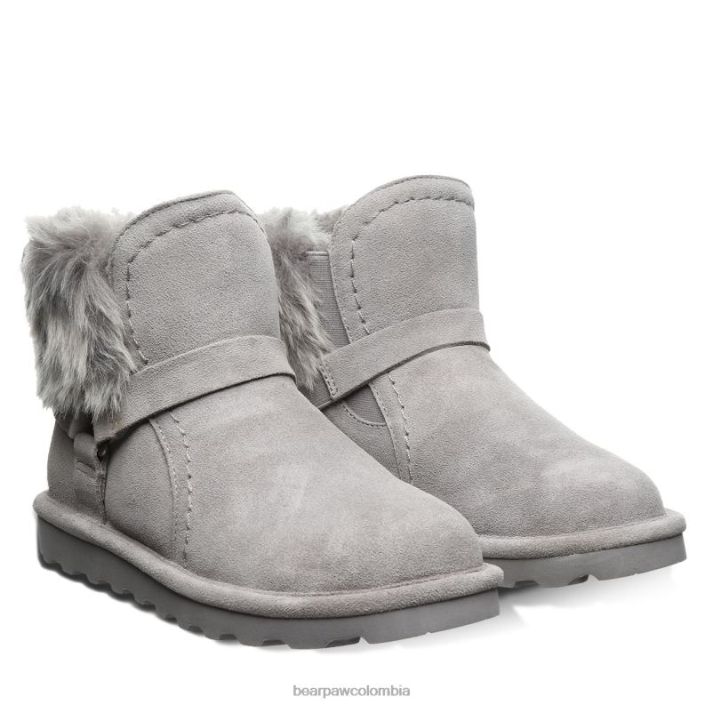 BEARPAW 8B2H42 botas niebla gris mujer konnie