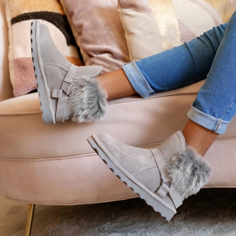 BEARPAW 8B2H42 botas niebla gris mujer konnie
