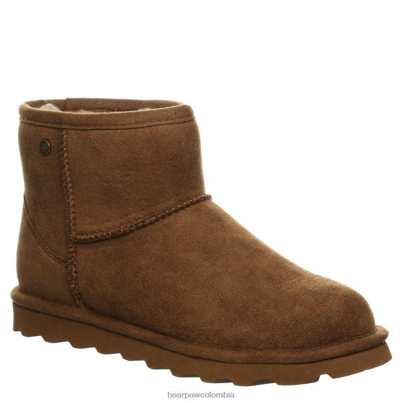 BEARPAW 8B2H44 botas nuez dura mujer alyssa vegana