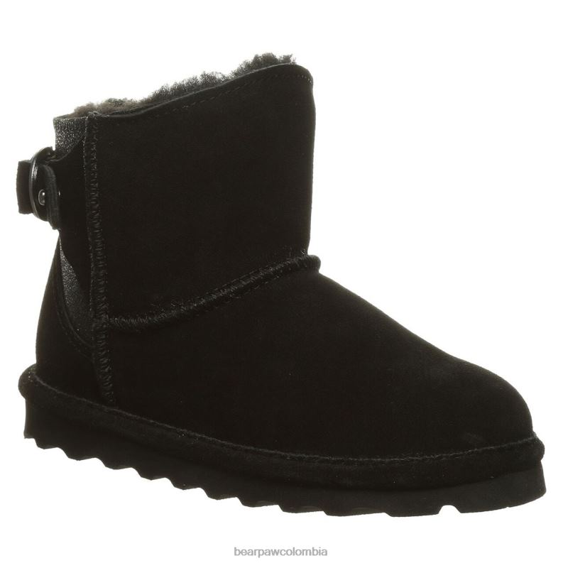 BEARPAW 8B2H48 botas caviar negro mujer betty