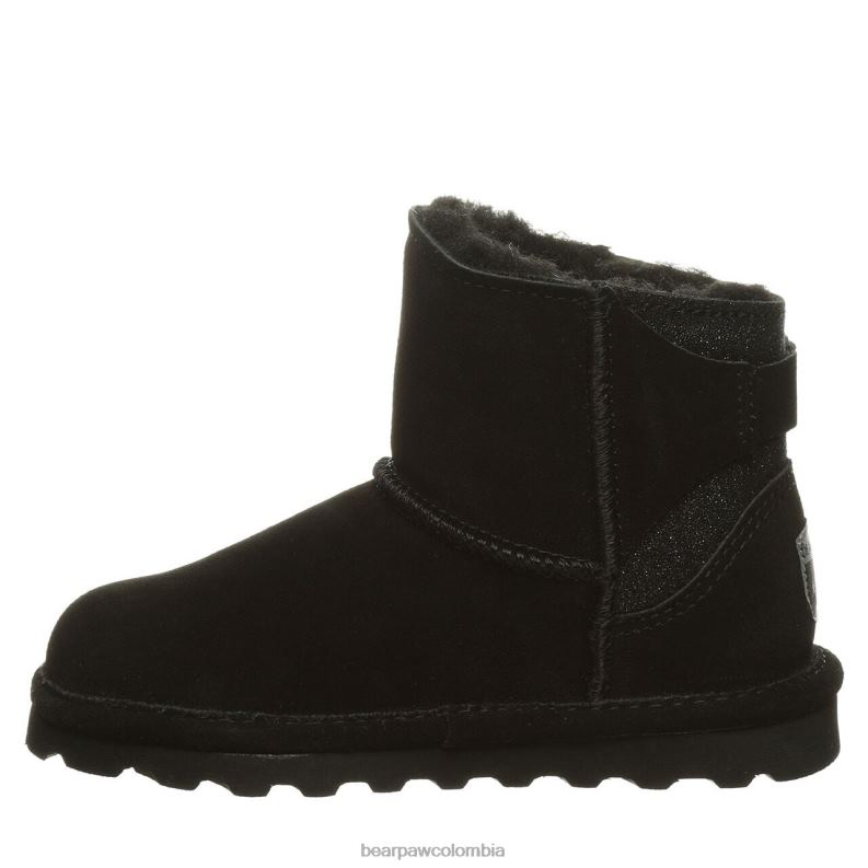 BEARPAW 8B2H48 botas caviar negro mujer betty