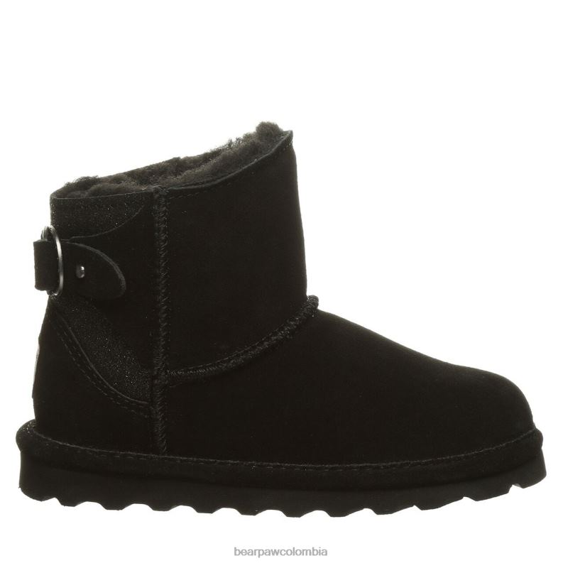 BEARPAW 8B2H48 botas caviar negro mujer betty