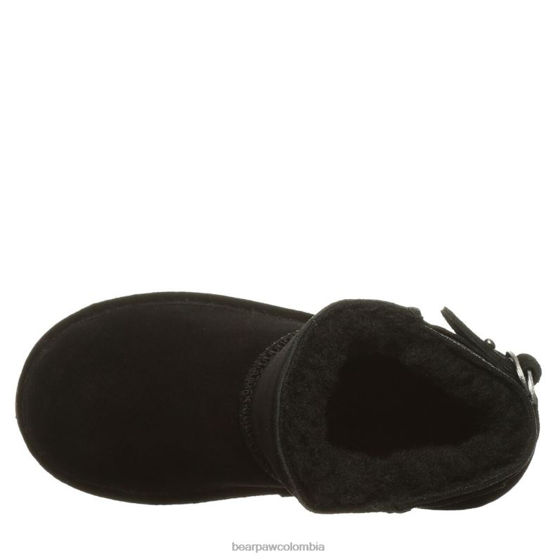BEARPAW 8B2H48 botas caviar negro mujer betty