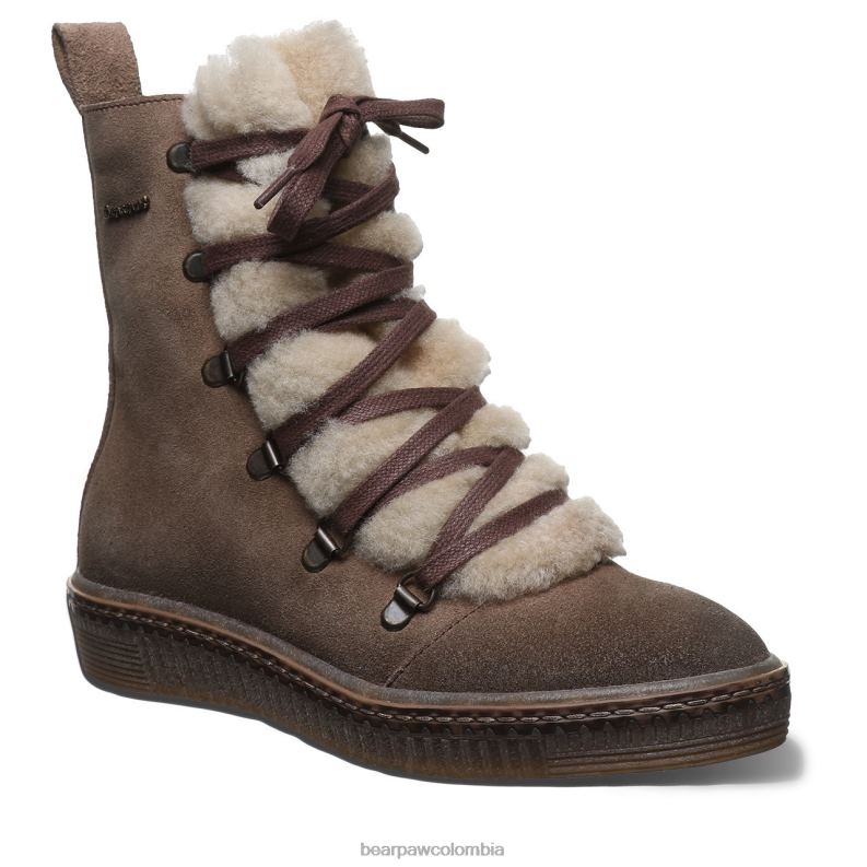 BEARPAW 8B2H4 botas gris pardo mujer celeste