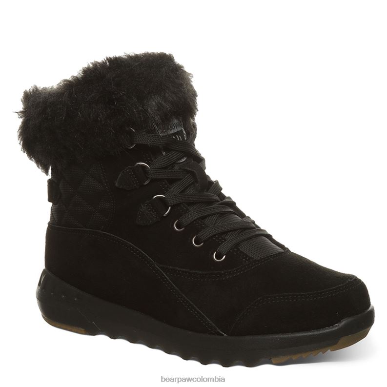 BEARPAW 8B2H53 botas negro mujer Robin