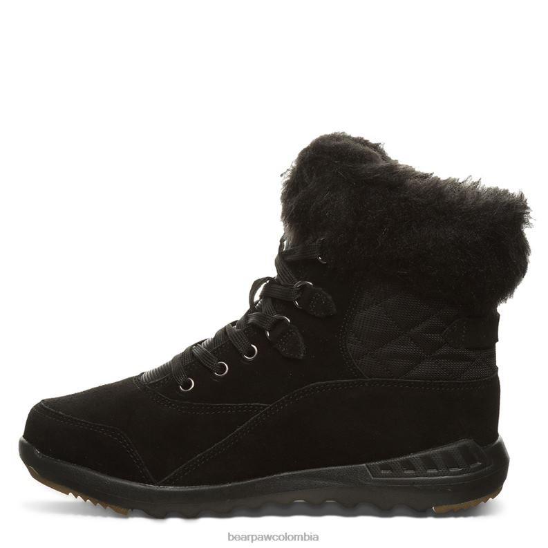 BEARPAW 8B2H53 botas negro mujer Robin