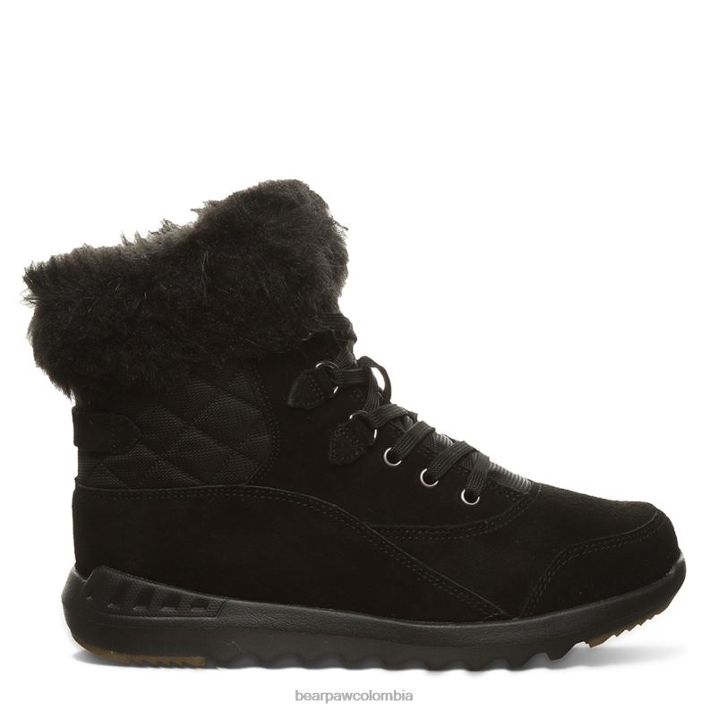 BEARPAW 8B2H53 botas negro mujer Robin