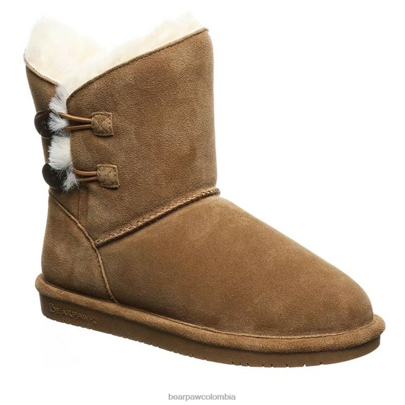 BEARPAW 8B2H54 botas nuez dura mujer rosalina