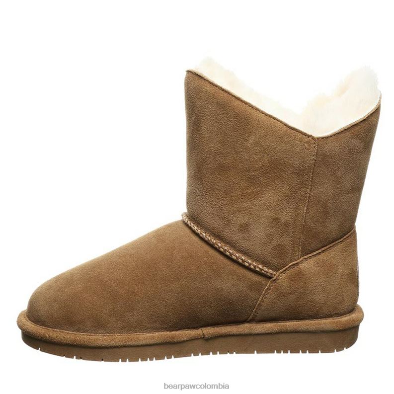 BEARPAW 8B2H54 botas nuez dura mujer rosalina