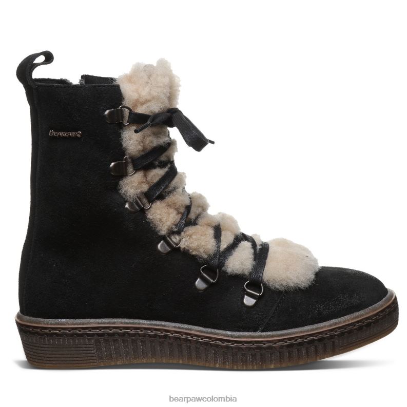 BEARPAW 8B2H5 botas negro mujer celeste