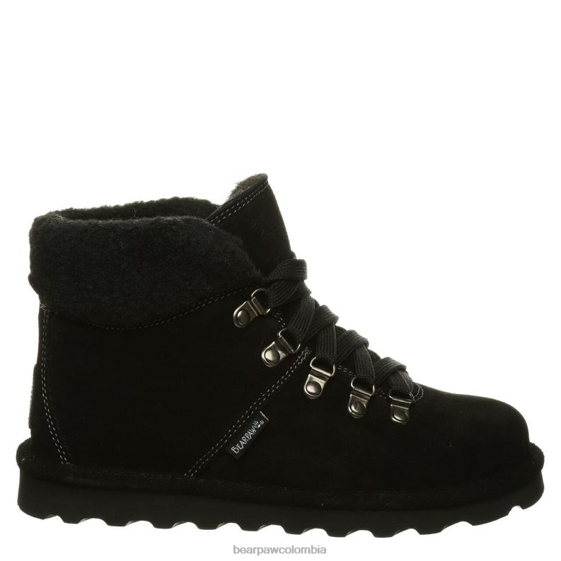 BEARPAW 8B2H60 botas negro mujer marta