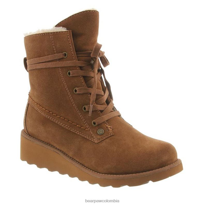 BEARPAW 8B2H64 botas nuez dura mujer krista ancho