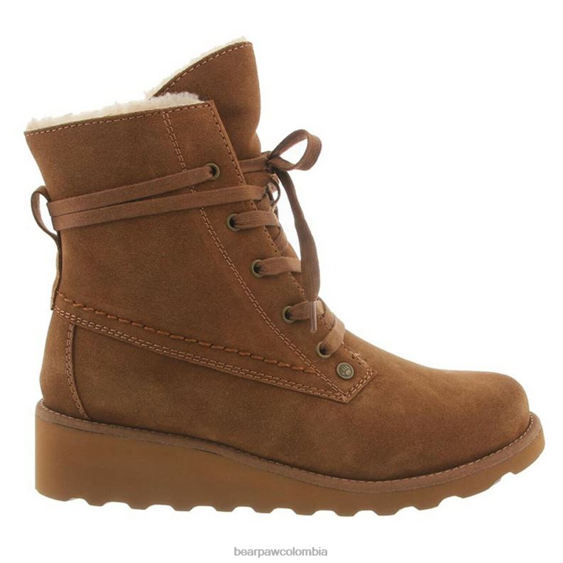 BEARPAW 8B2H64 botas nuez dura mujer krista ancho