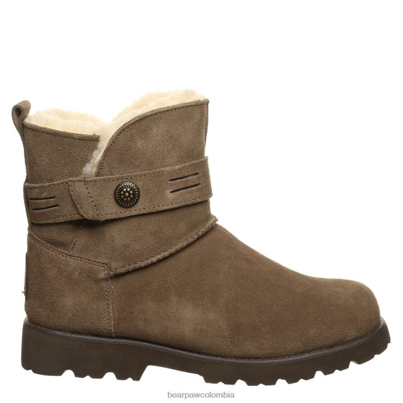 BEARPAW 8B2H66 botas foca marrón mujer Wellston