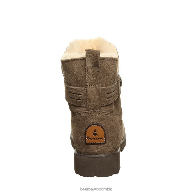 BEARPAW 8B2H66 botas foca marrón mujer Wellston