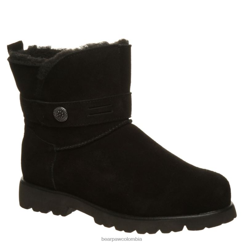 BEARPAW 8B2H67 botas negro mujer Wellston