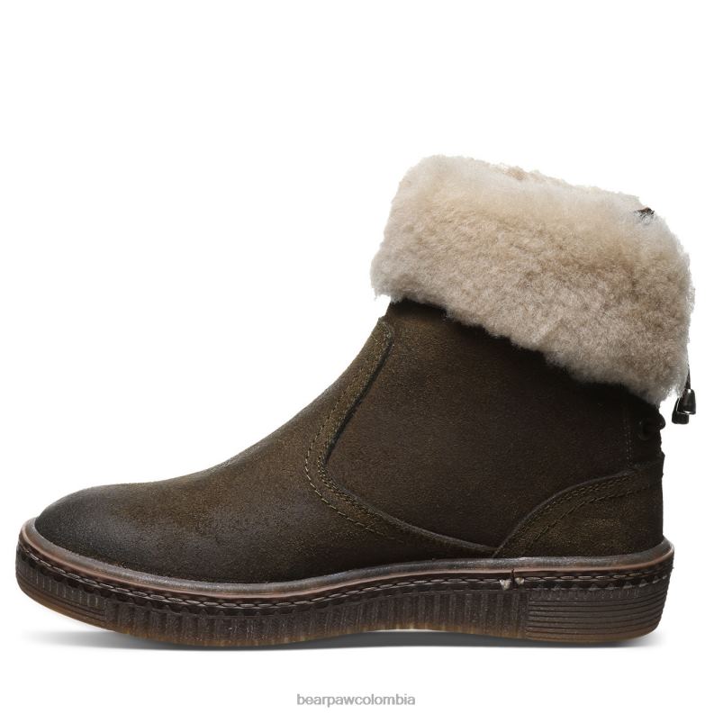 BEARPAW 8B2H6 botas verde militar mujer leticia