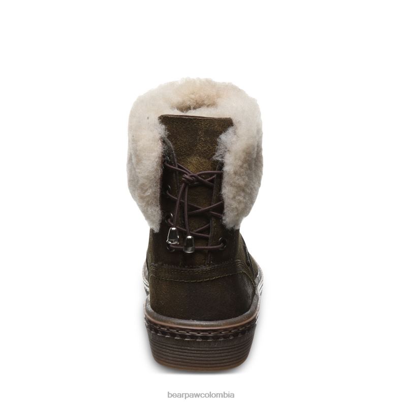 BEARPAW 8B2H6 botas verde militar mujer leticia