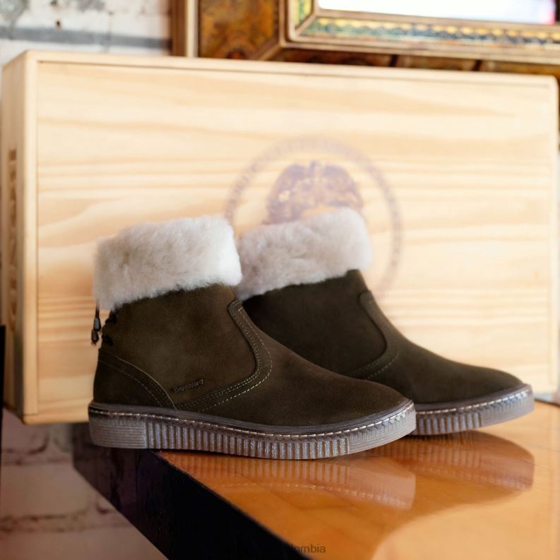 BEARPAW 8B2H6 botas verde militar mujer leticia