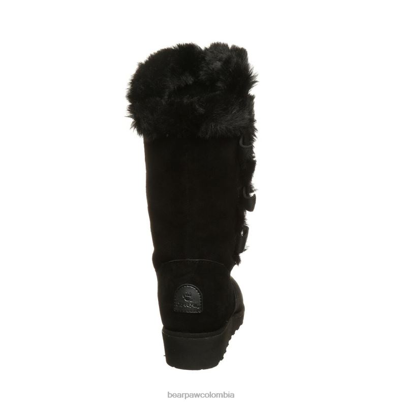 BEARPAW 8B2H70 botas negro mujer genevieve