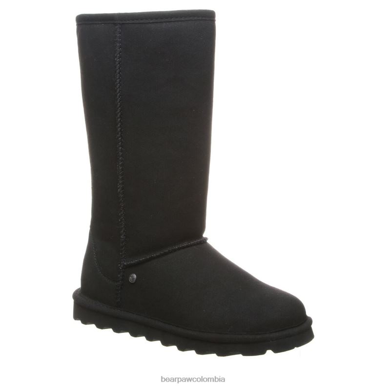 BEARPAW 8B2H72 botas negro mujer elle alta vegana