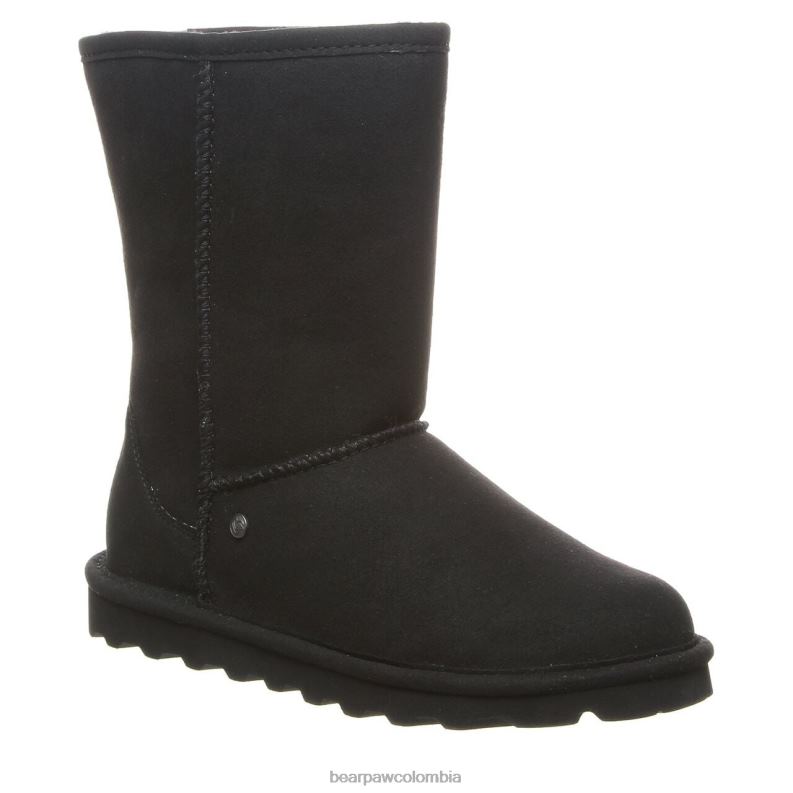 BEARPAW 8B2H74 botas negro mujer elle corta vegana