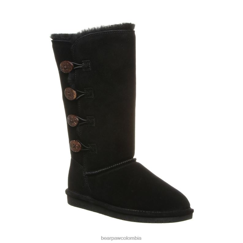 BEARPAW 8B2H76 botas negro mujer lori