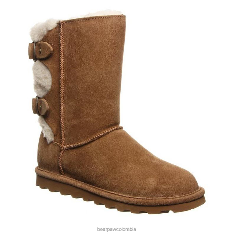 BEARPAW 8B2H77 botas nogal americano/champán mujer eloise