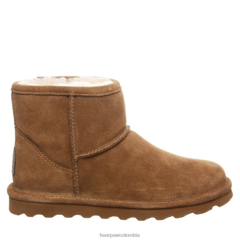 BEARPAW 8B2H79 botas nuez dura mujer alyssa ancho