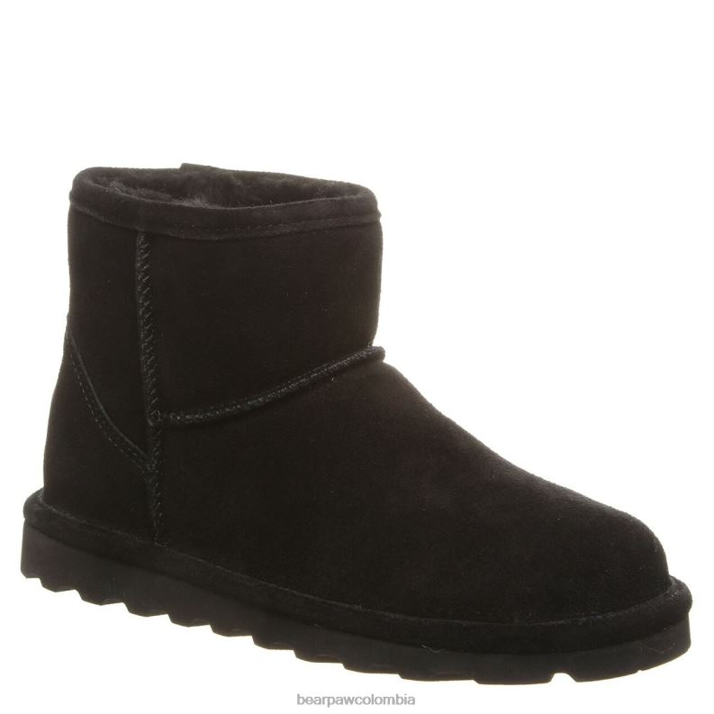 BEARPAW 8B2H83 botas negro mujer alyssa
