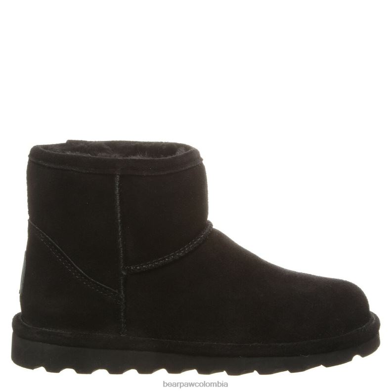 BEARPAW 8B2H83 botas negro mujer alyssa