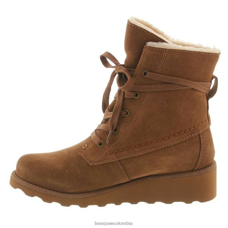BEARPAW 8B2H84 botas nuez dura mujer krista