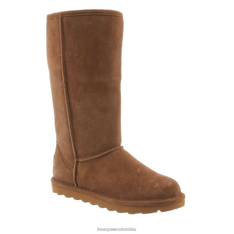 BEARPAW 8B2H88 botas nuez dura mujer elle alto