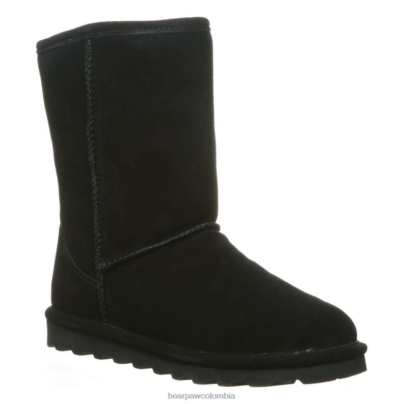 BEARPAW 8B2H96 botas negro mujer elle corto ancho
